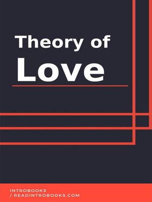 cover image of Theory of Love